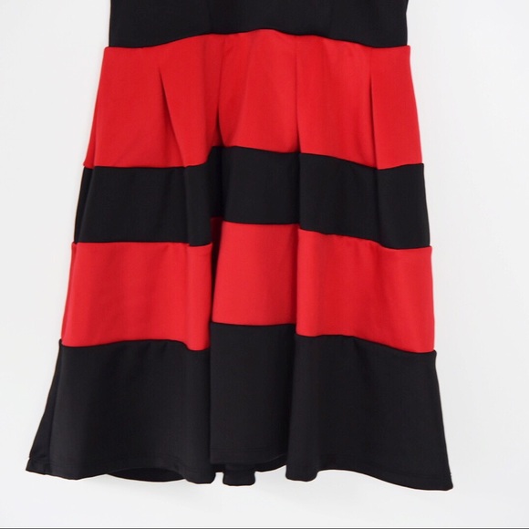 Von Maur Dresses Nwt Black And Red Formal Halter Dress Poshmark